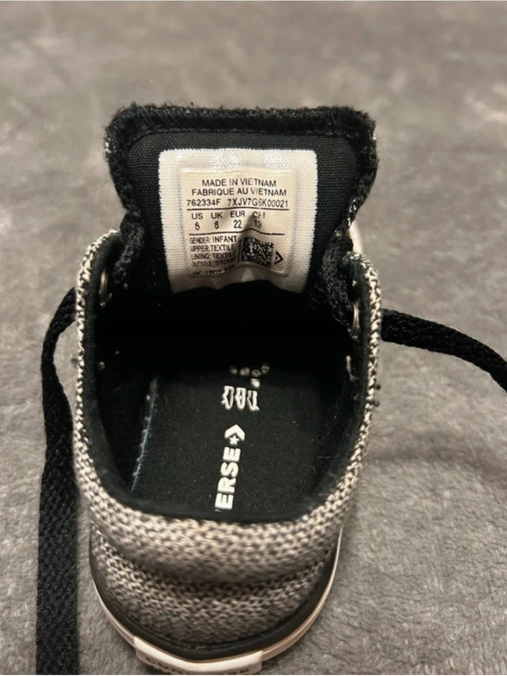 Toddler Size 6 Converse Sneakers